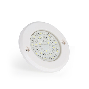 Luz LED Sumergible para <span class=keywords><strong>Piscina</strong></span> de 10W DC12V RGBW IP68, Ultra Delgada de 8mm, con Control Remoto, Anillo de PC, Fácil de Instalar - Product Image 1