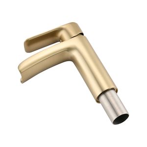 Grifo de baño monomando de 1-3 orificios con cascada, placa de cubierta y desagüe de sobretiro para lavabo, para baño y ducha - Product Image 5