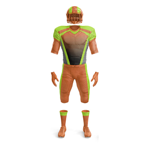 Direct Factory Supplier Custom Heat-Transfer Printed Plus Size Short Sleeve Breathable American Football Uniform New Design - Product Image 3