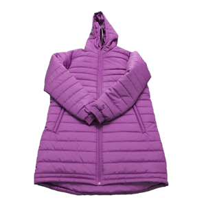 Chaqueta Acolchada con Capucha para Hombre, Invierno, Casual, Manga Larga, Cierre Frontal, Resistente al Viento, Color Sólido, Relleno de Poliéster, Abrigo Grueso - Product Image 4