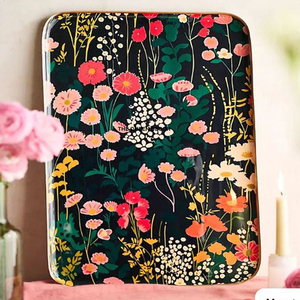 ถาดไม้ลึกพิมพ์ลายเคลือบเงา ของขวัญงานฝีมือธรรมชาติ ขายส่งสำหรับร้านอาหาร อาหารร้อน ของมาใหม่ เหมาะสำหรับงานคริสต์มาส งานแต่งงาน และงานเลี้ยง - Product Image 1