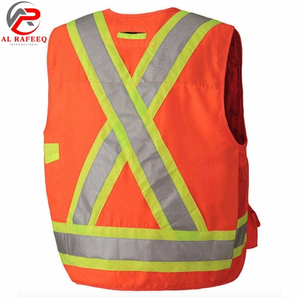 Chaleco de Seguridad Reflectante de Alta Visibilidad Personalizado al por Mayor, Chaleco de Trabajo de Alta Visibilidad, Fabricante OEM Personalizado, Corte Ajustado - Product Image 2