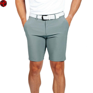 Pantalones Cortos Polo para Hombre, Color Caqui, Poliéster/Algodón, Personalizados, de Secado Rápido, Transpirables, Estilo Casual, para Golf, Cintura Alta, UPF 35, DDP - Product Image 1