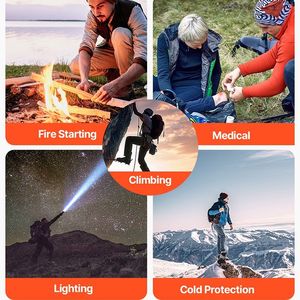 Equipo de Seguridad y Supervivencia para Aventuras al Aire Libre y Campamento - Product Image 5