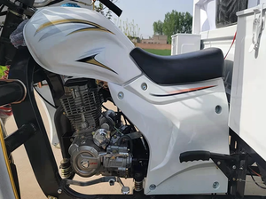 รถสามล้อบรรทุกสินค้าแบบมีห้องโดยสารและตู้แช่แข็ง รุ่น SC1-Gasoline Freezer Tricycle /Electric  สีขาว - Product Image 5