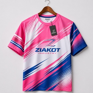 เสื้อยืด ZIAKOT รุ่นใหม่ ดีไซน์พิเศษสำหรับผู้ชาย สีขาว-แดง ลายคริสต์มาส 3 มิติ สำหรับการแสดง - Product Image 2