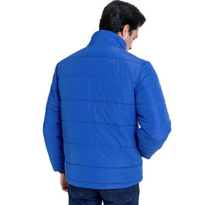 Chaqueta Acolchada Extra Grande con Capucha, Diseño con Logotipo de Diseñador, OEM, Alta Calidad, Color Verde Oliva, Estampado de Burbujas, Chaqueta Personalizada para Hombre - Product Image 3