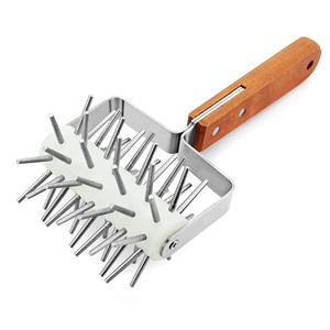 Utensilios de Cocina de Acero Inoxidable de Alta Calidad, Rodillo Perforador de Pizza Sostenible - Product Image 6