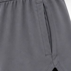 Grey Athletic <b>Shorts</b> <b>Women</b> <b>Elastic</b> <b>Waist</b> Drawstring Running Gym Workout Casual Quick Dry Active Wear <b>Shorts</b> Custom OEM Supplier - Product Image 6