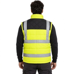 Chaleco de Seguridad para Hombre, Alta Visibilidad, Reflectante, Tejido Resistente, Ajuste Cómodo, Ligero, Tela Utilitaria - Product Image 2