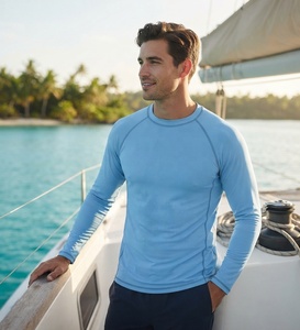 Camiseta de Manga Larga para Niños, Protección UV, Secado Rápido, para Natación, Surf y Deportes Acuáticos, Venta al Por Mayor, Marca Privada, Fabricante OEM - Product Image 5