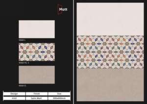 Elegantes azulejos mate para suelos y paredes de 300x600 mm, diseñados para interiores modernos, con durabilidad impermeable, antideslizante y fácil instalación. - Product Image 5