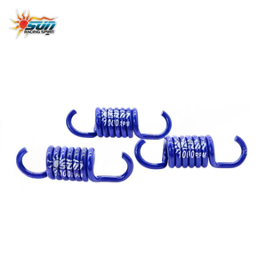 Kit de ressorts d'embrayage bleus SUN Racing (1000 tr/min) pour CLICK 150/PCX 160 - Élimine les tremblements et assure un engrenage fluide 3 pièces/ensemble [Fabriqué à Taïwan] - Product Image 1