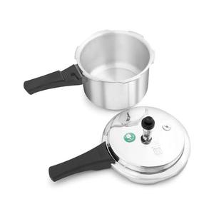 Casserole à pression en aluminium avec couvercle en acier inoxydable, revêtement multicouche, compatible gaz et induction - Product Image 3