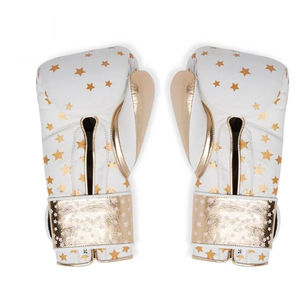 Gants d'entraînement de boxe en cuir PU de qualité supérieure, fabriqués en usine, bicolores, avec impression de logo personnalisé, équipement et protection de pointe, service OEM - Product Image 6