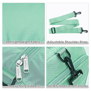 Large Sports Training Gym Bag <b>Baseball</b> Basketball Football Soccer Sports Training Bag With <b>Ball</b> Compartment - Product Image 4