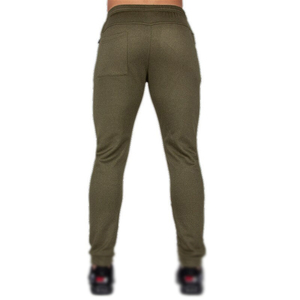 Pantalon de jogging léger en nylon et élasthanne pour homme, taille mi-haute, coupe ajustée, idéal pour la course, la gym, la musculation et le sport - Product Image 3