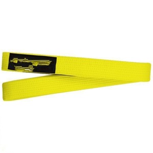 เข็มขัดคาราเต้สีตามสั่ง ผ้าฝ้าย 100% ทนทาน น้ำหนักเบา แห้งเร็ว ระบายอากาศได้ดี พิมพ์ลายด้วยความร้อนด้านหน้า เข็มขัดบีเจเจ สำหรับผู้ใหญ่ทุกเพศ - Product Image 1