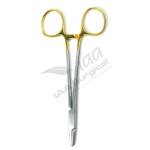 Portaagujas manual de acero reutilizable, tijeras, pinza quirúrgica, portaclavos ortopédico veterinario, cortador - Product Image 6