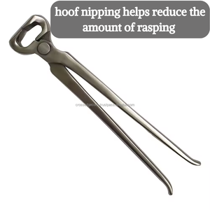 Fournisseurs d'outils de coupe de sabot de cheval Pince à sabot Lame en acier Bords tranchants Coupe lisse robuste Pince à sabot vétérinaire - Product Image 4