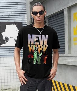 T-shirts graphiques pour hommes, chemises d'été à col rond, manches courtes, décontractées, vintage - Product Image 4