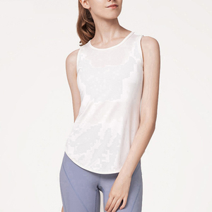 Comfortable Breathable Summer with Front Logo Wholesale for Ladies Women's Slim Fit Casual Sleeveless Tank <b>Top</b> - Product Image 2