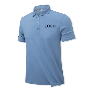 เสื้อโปโลแขนสั้นผู้ชาย สีพื้น ผ้าถัก คอตตอน ใส่สบาย ระบายอากาศได้ดี ทรงปกติ ดีไซน์กระดุม เสื้อโปโลชาย - Product Image 6