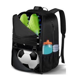 Sacs de football avec grand espace de rangement et tissu résistant pour vêtements de sport, chaussures et ballon - Product Image 1