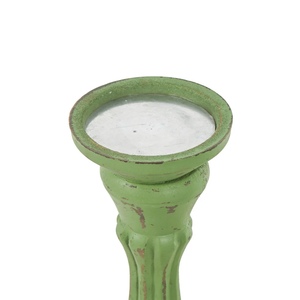Juego de 3 Portavelas de Madera Verde de Lujo, Elegantes Portavelas Decorativos para el Hogar, Bodas, Fiestas, Navidad a Precio Económico - Product Image 5