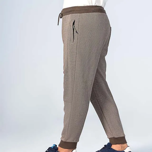 Regular Skin Fitted Men's <b>Canvas</b> Sweatpants Eco-Friendly Quick Dry Breathable Adjustable Drawstring Waist Training Fitness - Product Image 2