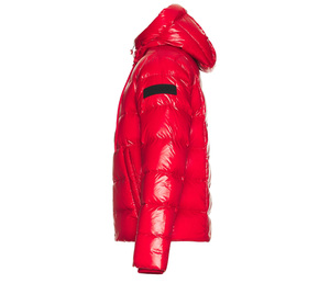 Custom Unisex Vintage <b>Waterproof</b> Breathable Windproof Eco-Friendly Quick Dry Puffer Jacket Winter Solid Standard Thickness Front - Product Image 6
