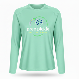 Camiseta de Pickleball con Protección UV, Manga Larga, UPF 50+, Secado Rápido, Transpirable, Ropa Deportiva de Alto Rendimiento, 100% Poliéster - Product Image 1