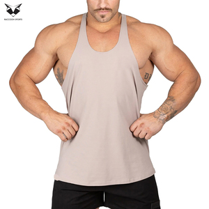 Comfortable Muscle Fit High Performance Breathable Ultra-Lightweight Gym Soft Stretch Training Wear Fitness Singlets For Adult - Product Image 5