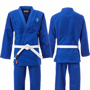 Kimono d'arts martiaux BJJ et Judo pour entraînement en club, usage régulier, 100% coton, tissu respirant, construction conforme aux normes IBJJF - Product Image 1