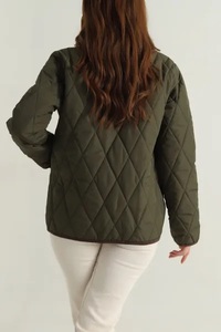Vestes matelassées en peau de mouton pour femmes fabriquées en usine, en fibre de bambou respirante, en toile, pour l'hiver et les activités de plein air, de haute qualité, best-seller - Product Image 6