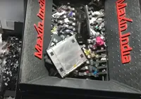 Déchiqueteuse électronique haut de gamme pour déchets électroniques, déchiqueteuse à double arbre pour ordinateurs portables, capacité de 1500 à 2000 kg/h