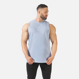 Nouveau débardeur musculation homme 100% coton, séchage rapide, anti-UV, écologique, respirant, personnalisable, vêtements de sport, musculation - Product Image 1