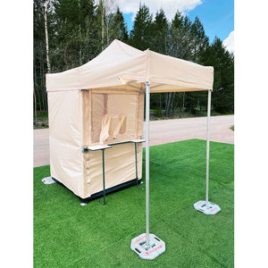 Carpa de Lona de Polipropileno Tejido Sólido Rojo y Blanco con Impresión Personalizada, Decoración de Globos, Secado Rápido, Transpirable, Correa Ajustable, para Exteriores - Product Image 3