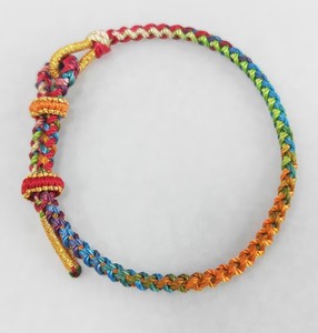 High QualityWoven Buddhist Lucky Rope Bracelet for <b>Men</b> or Women Tibetan Knots Bracelet - Product Image 1
