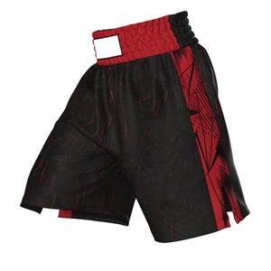 Vêtements de sport de haute qualité avec logo personnalisé, design sublimé, pour l'entraînement au kick-boxing, fabriqués en polyester et élasthanne, shorts de combat MMA - Product Image 6