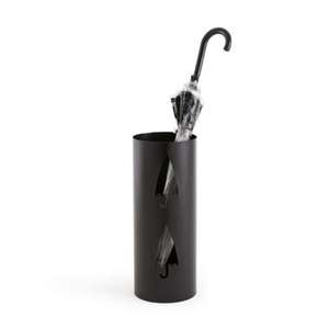 Black Metal Umbrella Stand <b>Holder</b> Stylish Free Standing Iron Umbrella Rack Indoor Outdoor Organizer For Home Office Hotel Lobby - Product Image 1