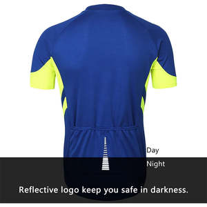 Jersey de Ciclismo de Invierno Ligero y Transpirable para Hombre, Logotipo Personalizado de Alta Calidad, Venta al Por Mayor - Product Image 2