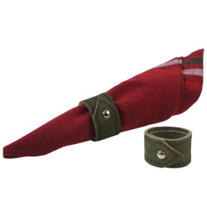 แหวนรองผ้าเช็ดปากหนังดีไซน์ล่าสุดสำหรับงานแต่งงาน งานเลี้ยง ของตกแต่งโต๊ะอาหาร แหวนรองผ้าเช็ดปากสำหรับตกแต่งโต๊ะ ขายดีที่สุด - Product Image 3