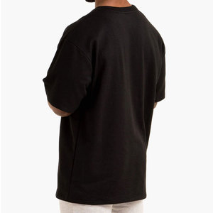 เสื้อยืดออกกำลังกายทรงสปอร์ตผ้าฝ้าย 100% ระบายอากาศดี ไซส์พลัส รุ่นใหม่ล่าสุด สำหรับผู้ชาย ใส่ได้ในช่วงฤดูร้อน ทรงหลวมไหล่ตก ทรงยาวปกติ - Product Image 5