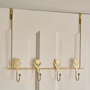 Premium Iron Door Hanger Multi Use Organizer Stylish Durable Hanging Storage <b>Rack</b> Solution - Product Image 1