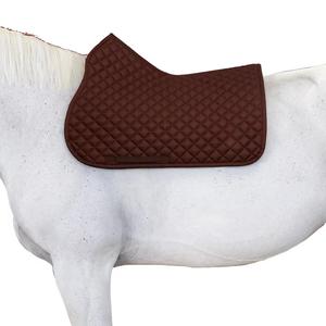 Almohadilla de montar acolchada de algodón para silla de montar inglesa, contorneada, para equitación, venta al por mayor, equipo ecuestre para entrenamiento - Product Image 1