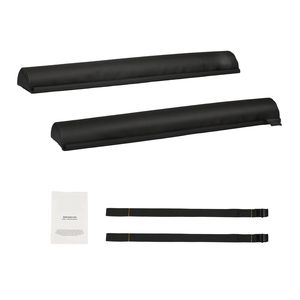Cuscinetti Universali per Portapacchi Auto da 28 Pollici con Capacità di Carico di 88 Libbre, Portabagagli e Kayak in Lega Morbida, Adatti a Vari Modelli di Barre Trasversali Modello 2 T - Product Image 1