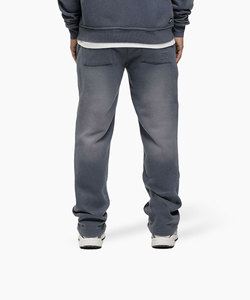 Joggers personnalisés 100 % coton épais délavé au soleil, style vintage délavé à l'acide, coupe oversize, pantalons de survêtement de haute qualité, fabrication OEM & ODM - Product Image 2