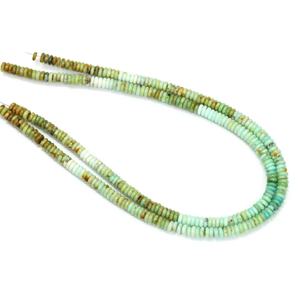 ลูกปัดทรงแบนสีฟ้าเทอร์ควอยซ์ขนาด 5-6 มม. |   ลูกปัดพลอยสีน้ำเงินน้ำตาลขนาด 15 นิ้ว |   อุปกรณ์ทำเครื่องประดับ |   ลูกปัดขายส่ง - Product Image 4