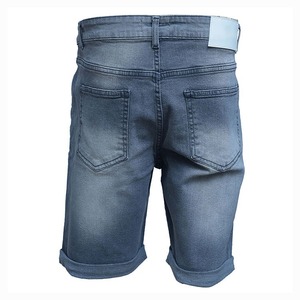 Shorts en jean déchirés décontractés pour homme, taille mi-haute, imperméables et respirants, style vintage, pour l'été - Product Image 3